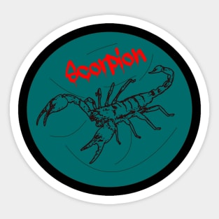 scorpion Sticker